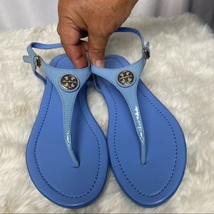 Blue Tory Burch Sandals